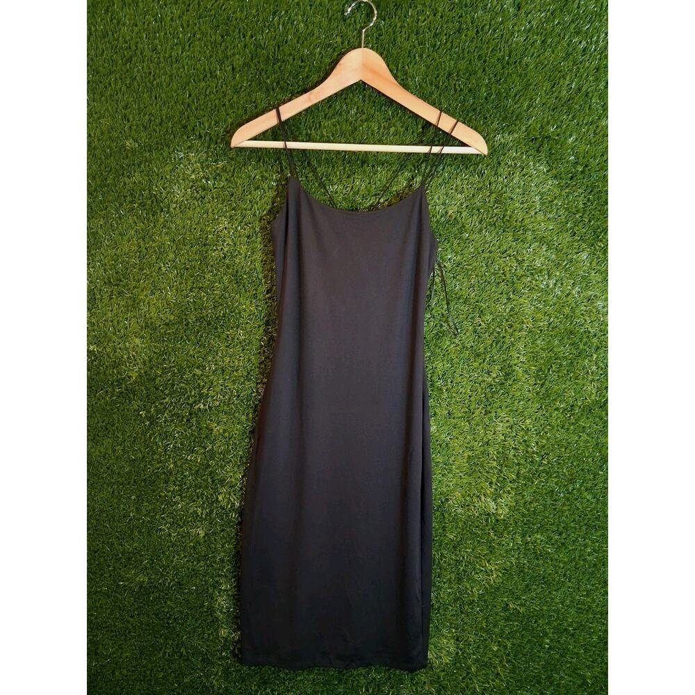 House of Harlow 1960 Black Strappy Back Bodycon Mini Dress Size M Nicole Richie